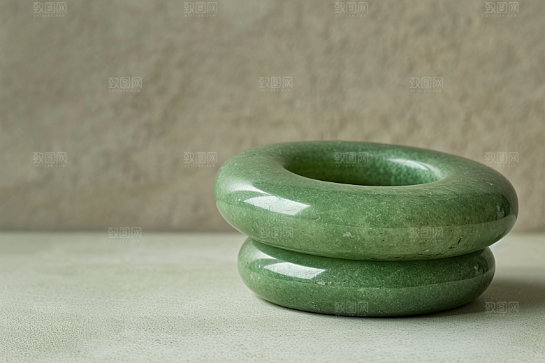 翡翠玉石珠宝奢侈品摄影图