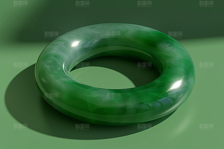 翡翠玉石奢华富贵摄影图