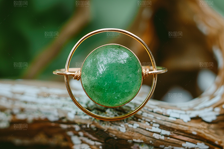 翡翠玉石珠宝艺术摄影图