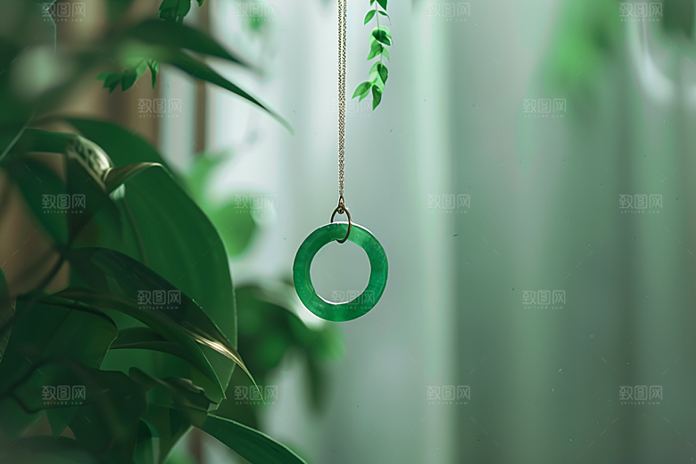 翡翠玉石大气高清摄影图