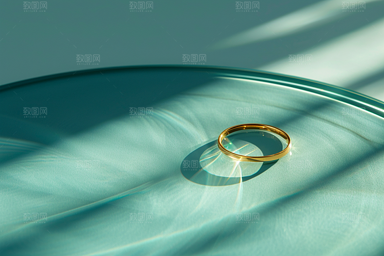 翡翠玉石装饰高清摄影图