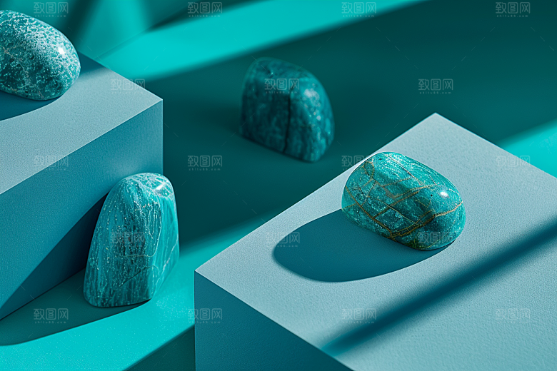 翡翠玉石精美高清摄影图
