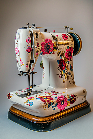 缝纫机机器高清摄影图