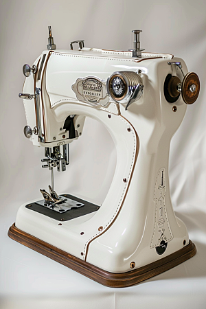 缝纫机设备裁缝摄影图