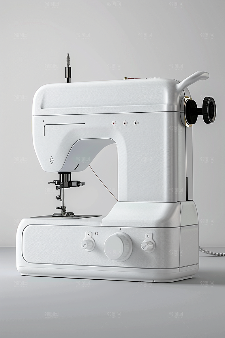 缝纫机工具机器摄影图