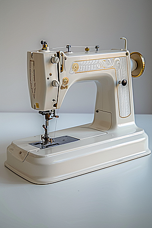 缝纫机家用机器摄影图