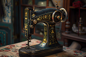 缝纫机工具高清摄影图
