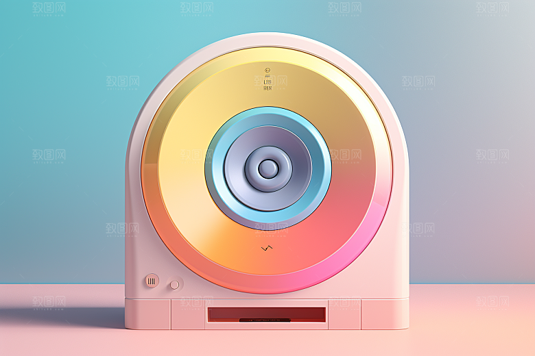 复古收音机立体音乐模型