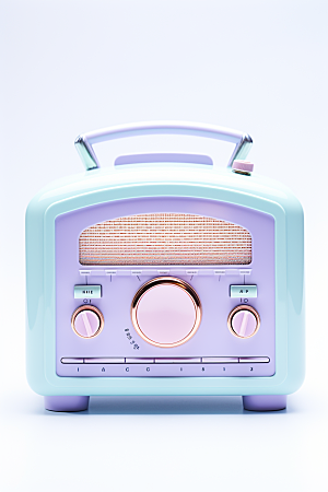 复古收音机音响活力模型