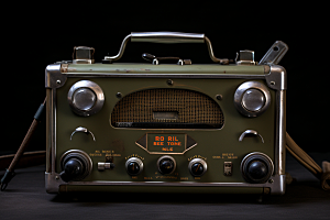 复古收音机音乐器材模型