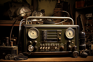 复古收音机摇滚3D模型