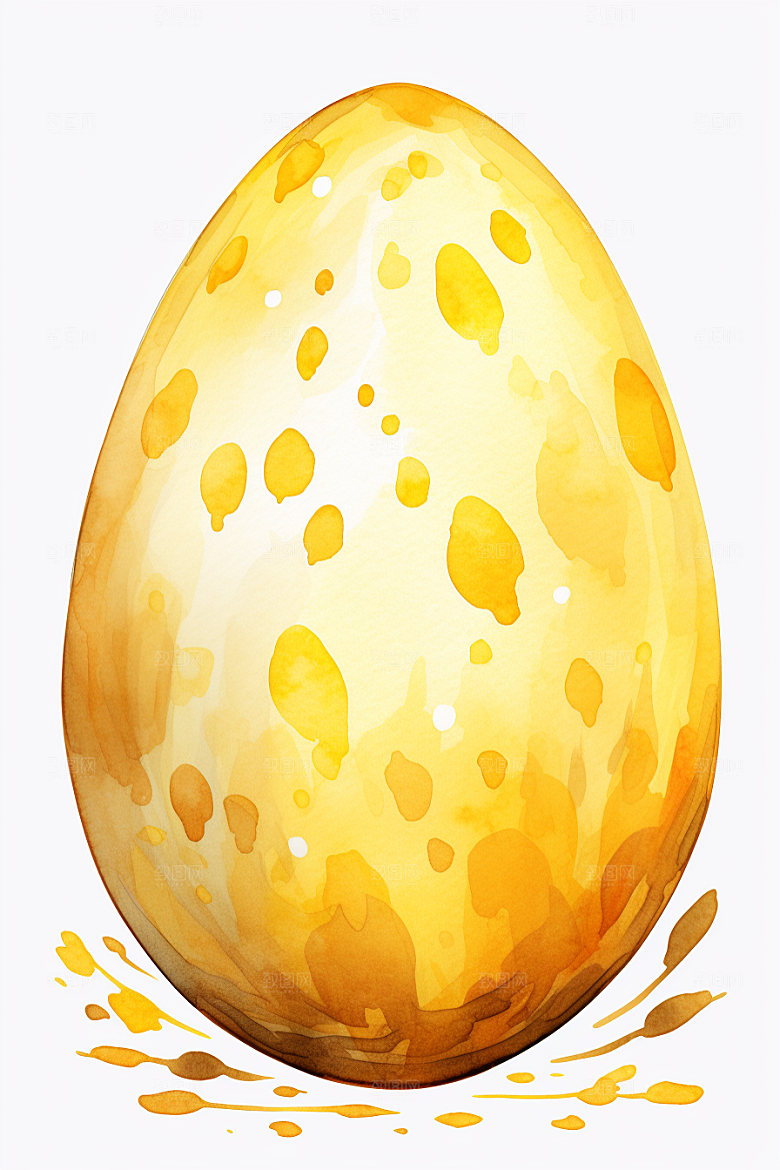 复活节彩蛋手绘西方节日插画