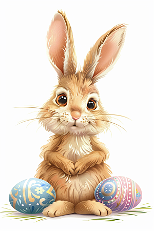 复活节兔子高清节日素材