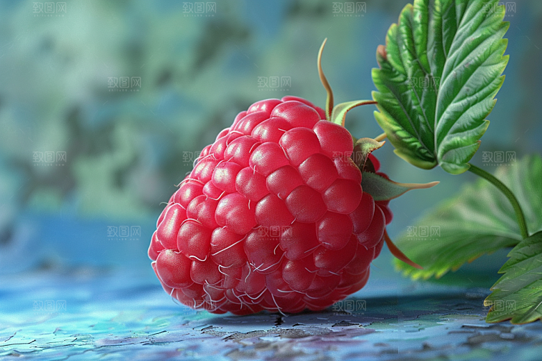 覆盆子植物高清摄影图