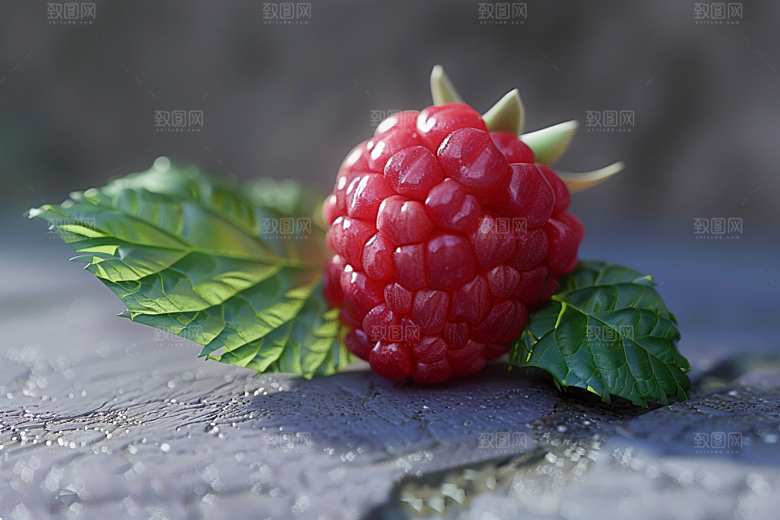 覆盆子清新高清摄影图