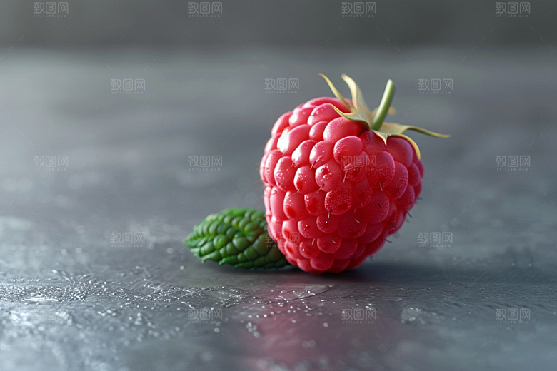 覆盆子果实植物摄影图