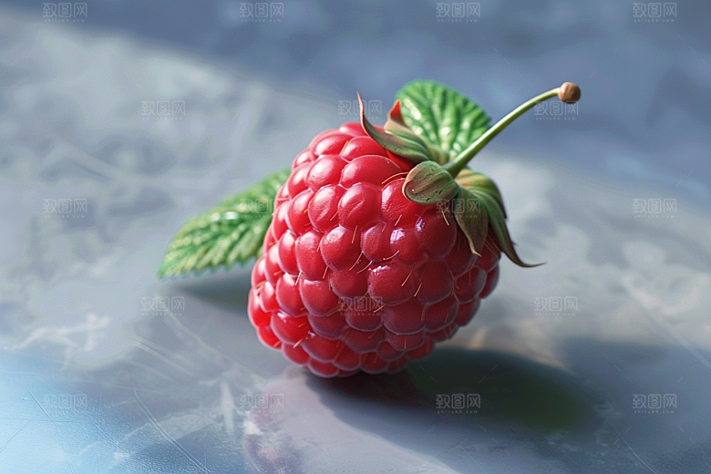 覆盆子美食美味摄影图