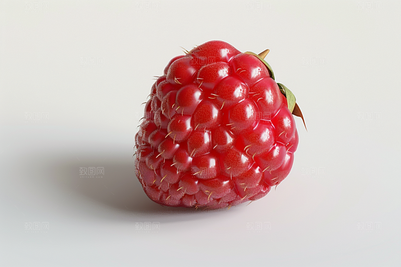 覆盆子自然美食摄影图