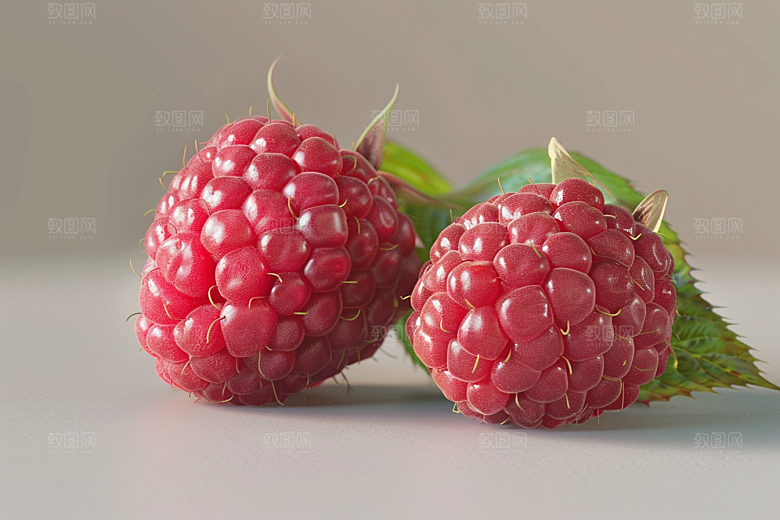 覆盆子水果高清摄影图