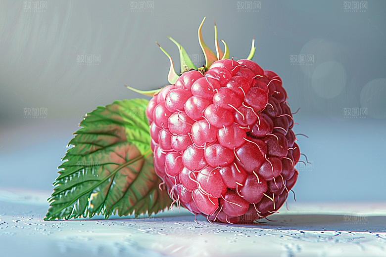 覆盆子水果自然摄影图
