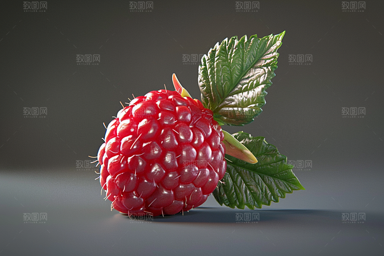 覆盆子美味高清摄影图