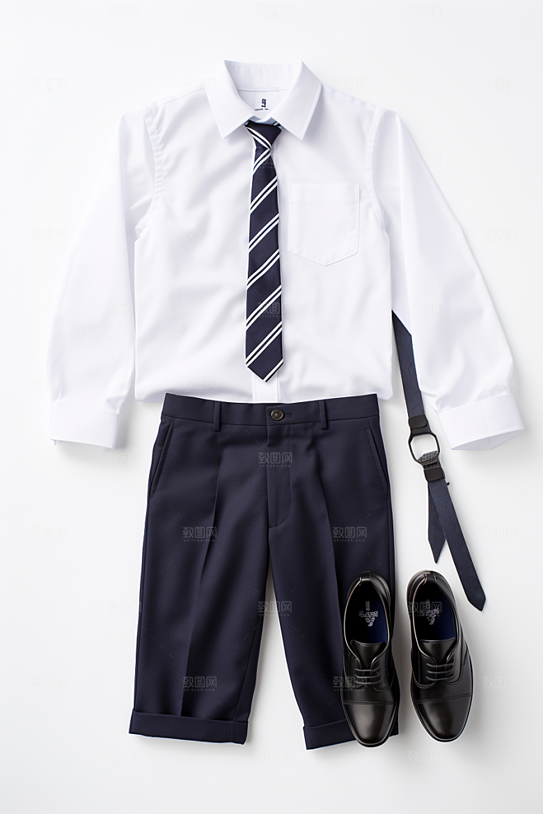 校服OOTD搭配摄影图