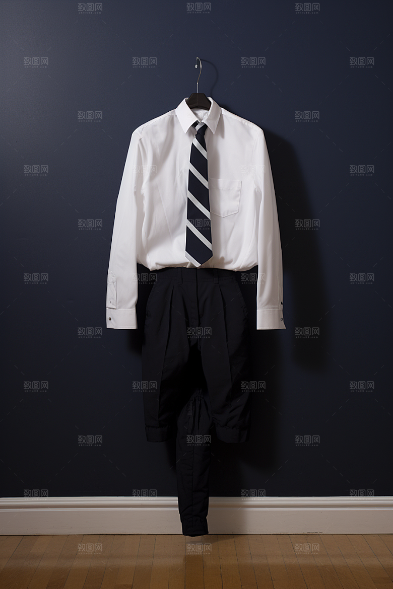 校服OOTD制服摄影图