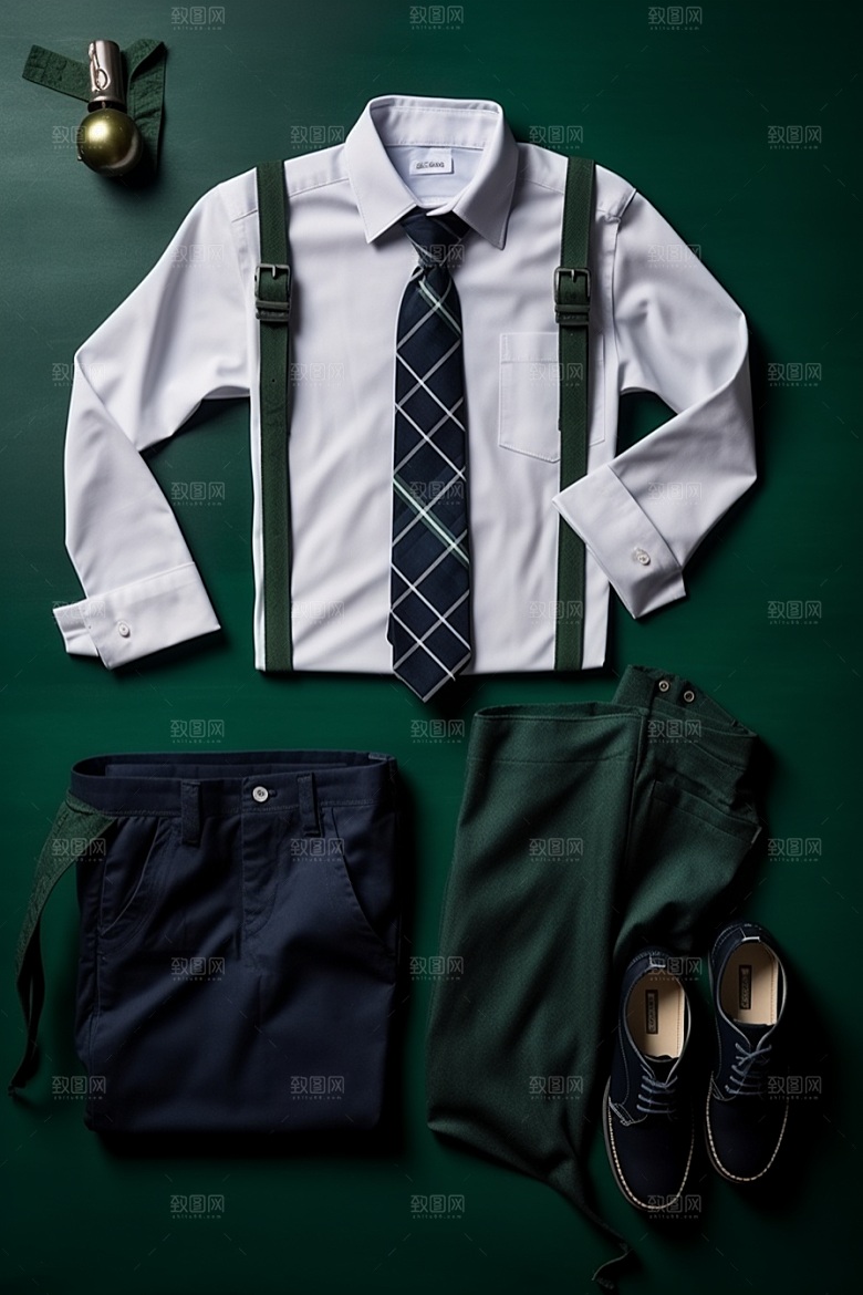 校服服装高清摄影图