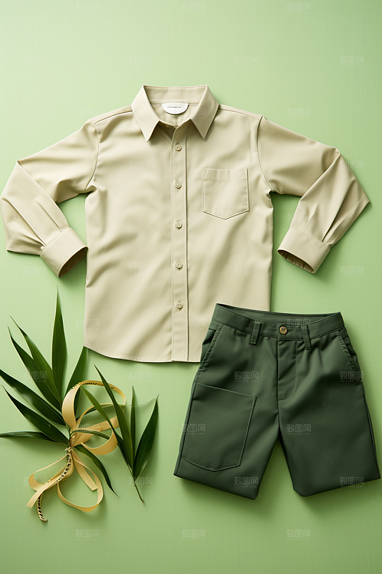 校服OOTD制服摄影图