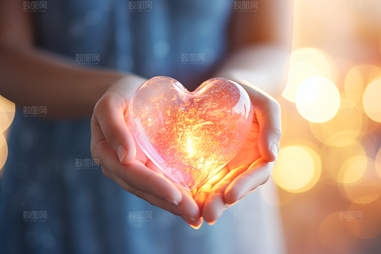 感恩节爱心美好高清素材