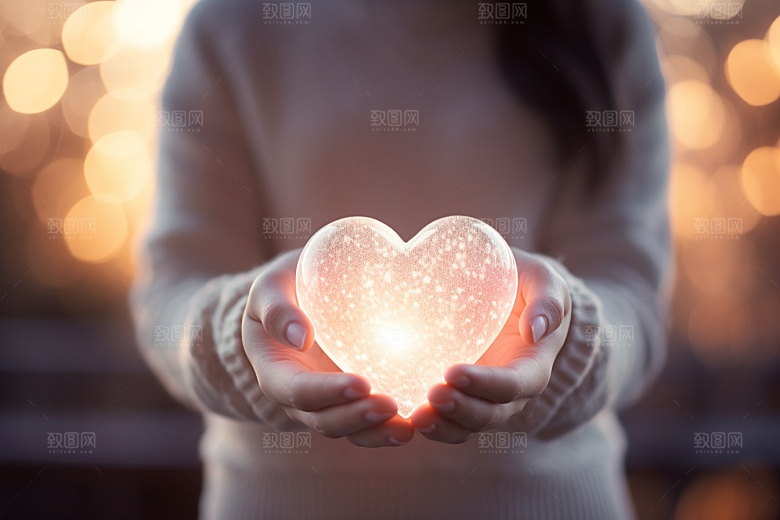 感恩节爱心氛围幸福素材
