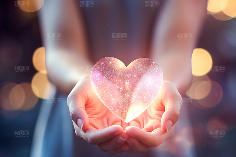 感恩节爱心高清背景素材