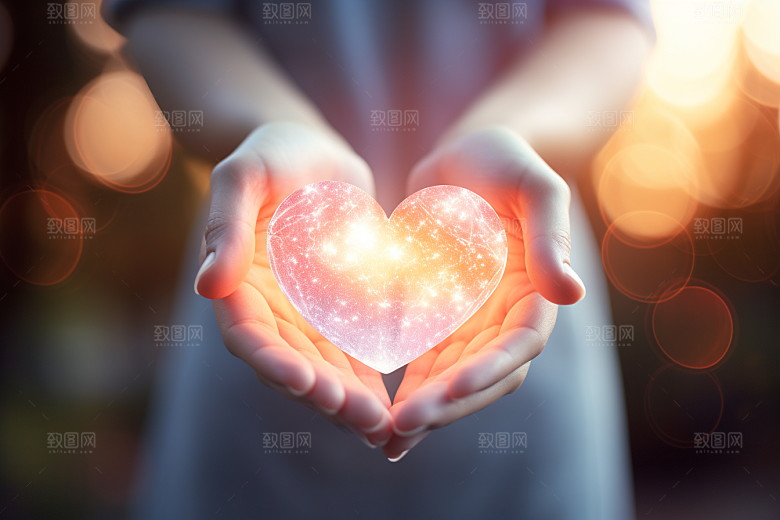 感恩节爱心美好幸福素材