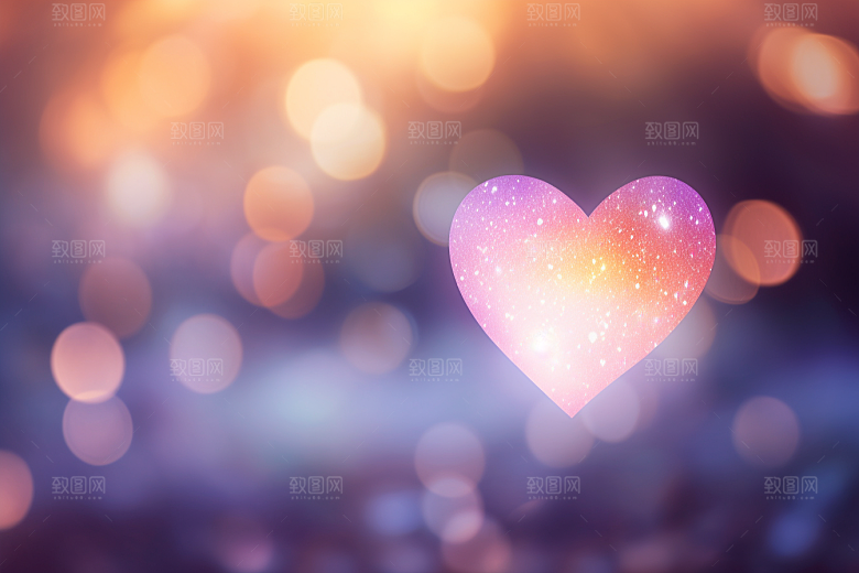 感恩节爱心温暖背景素材