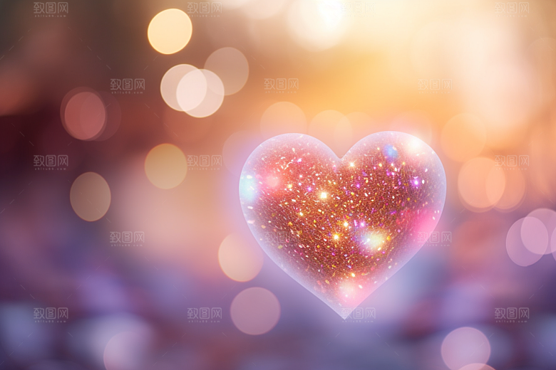 感恩节爱心唯美高清素材