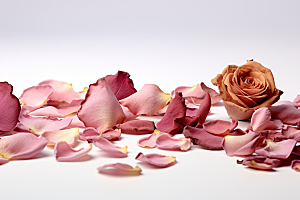 干花玫瑰高清香氛摄影图