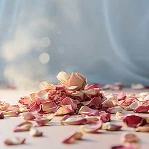 干花玫瑰香氛美容养颜摄影图