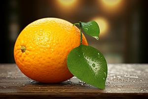 柑橘橙子美味脐橙摄影图