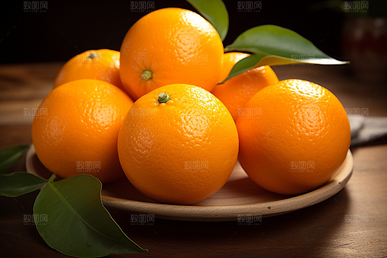 柑橘橙子美味高清摄影图