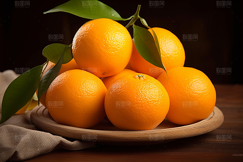 柑橘橙子美味美食摄影图