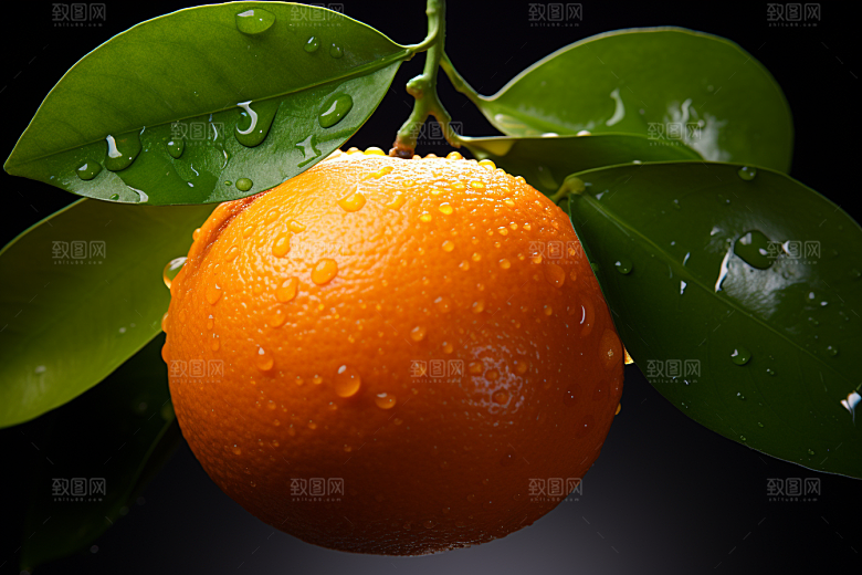柑橘橙子高清脐橙摄影图