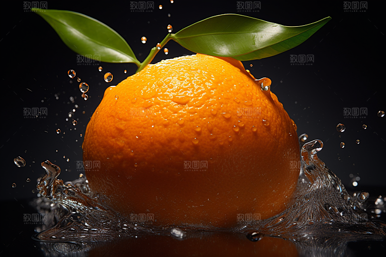 柑橘橙子橘子高清摄影图