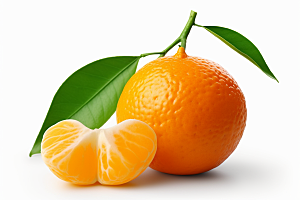 柑橘橙子高清新鲜水果摄影图