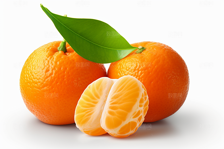 柑橘橙子橘子美食摄影图