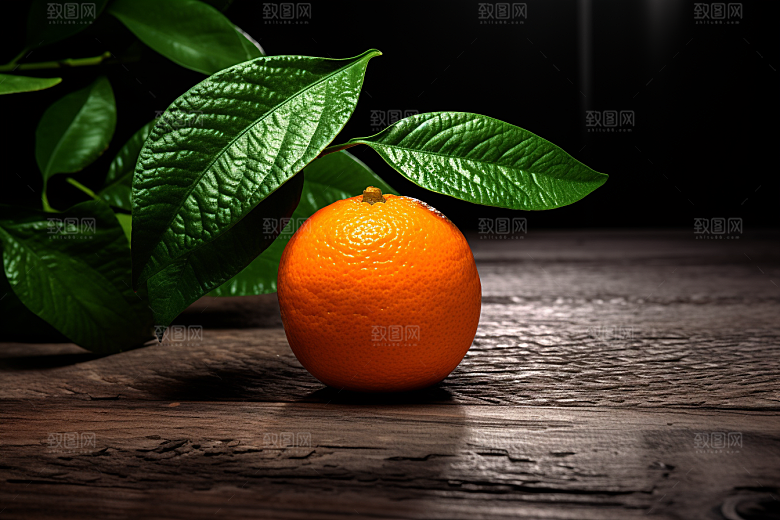 柑橘橙子美食脐橙摄影图