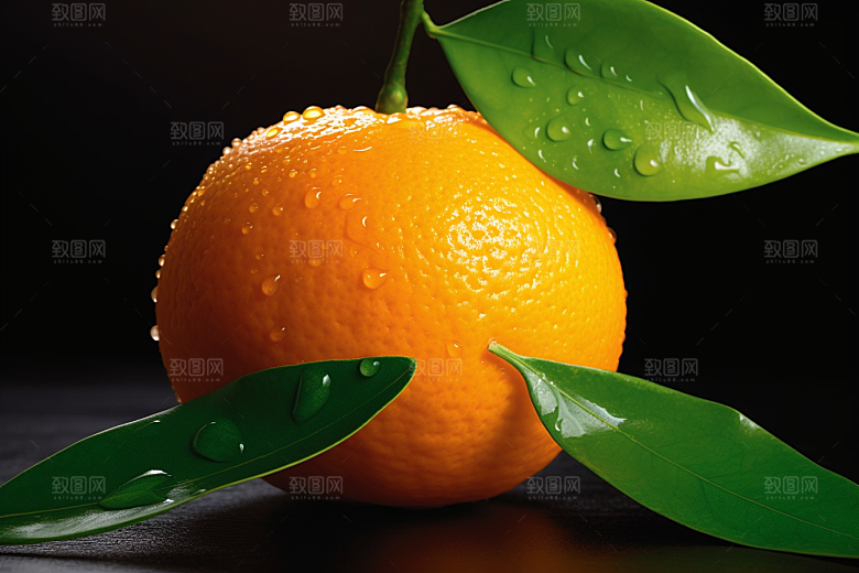 柑橘橙子橘子美食摄影图
