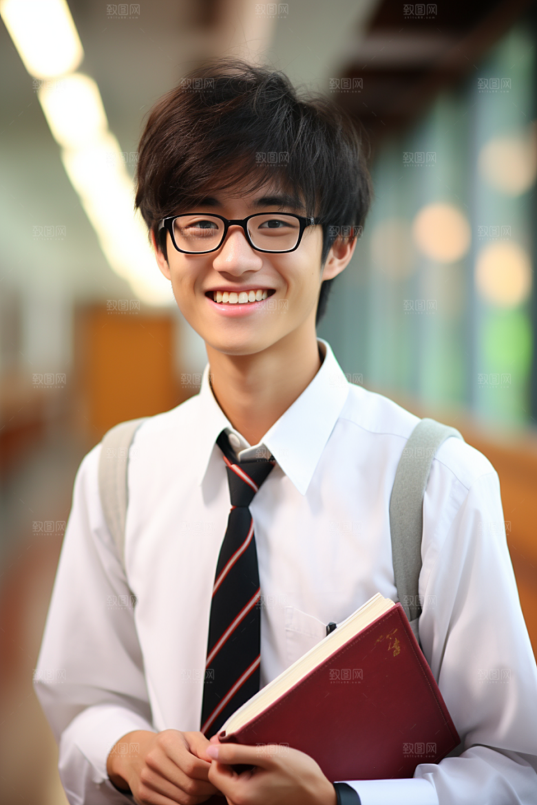 毕业生大学形象摄影图