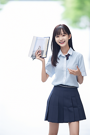毕业生学位高清摄影图