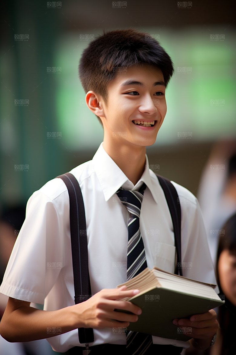 毕业生大学形象摄影图