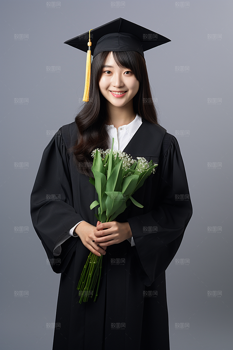 毕业生大学高清摄影图